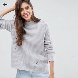 ASOS Sweater With Slouchy High Neck